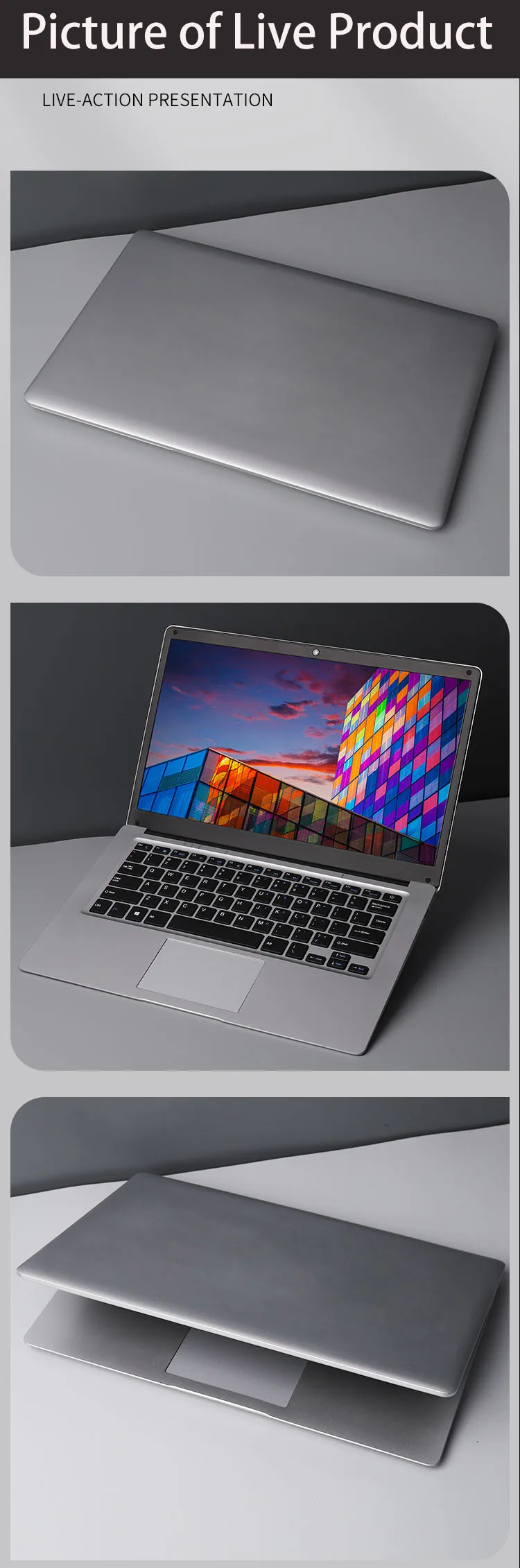 MOLOSUPER New 14inch Reliable Notebook PC Intel Turbo 2.08Ghz CPU Windows 10 Slim Laptop Perfect for Students & Internet Surf