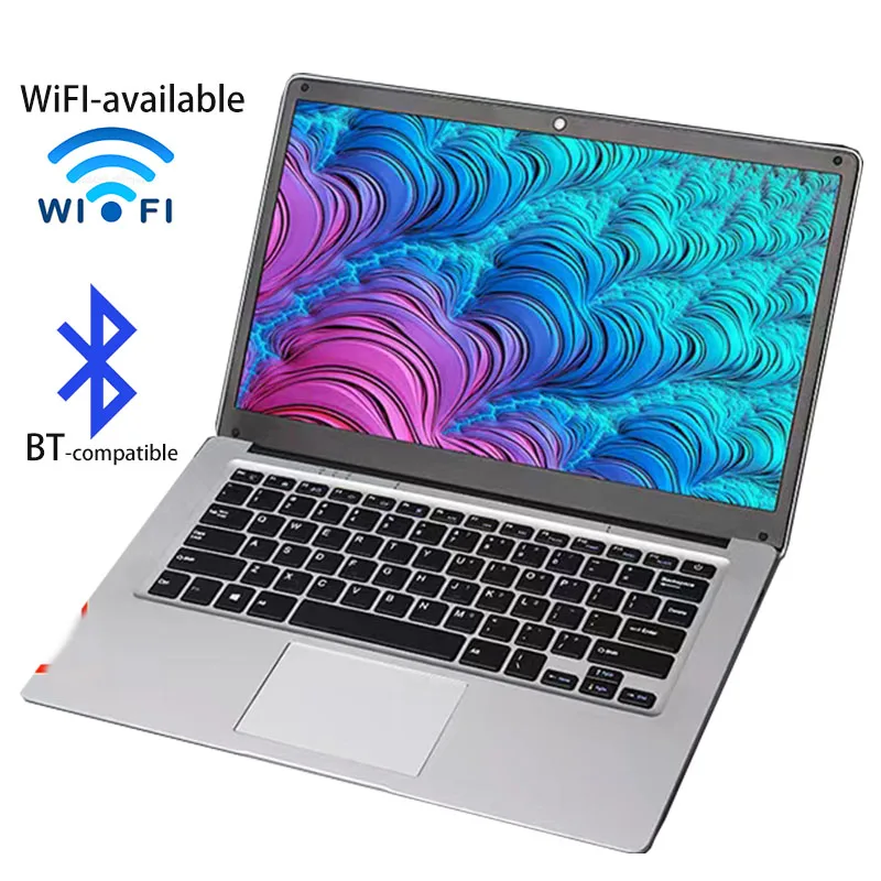 MOLOSUPER New 14inch Reliable Notebook PC Intel Turbo 2.08Ghz CPU Windows 10 Slim Laptop Perfect for Students & Internet Surf