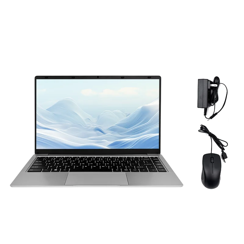 New 14 inch Slim Cheap Notebook Laptop 12GB RAM 1TB/512GB/256GB SSD Windows 10 Quad Core School Netbook Laptops