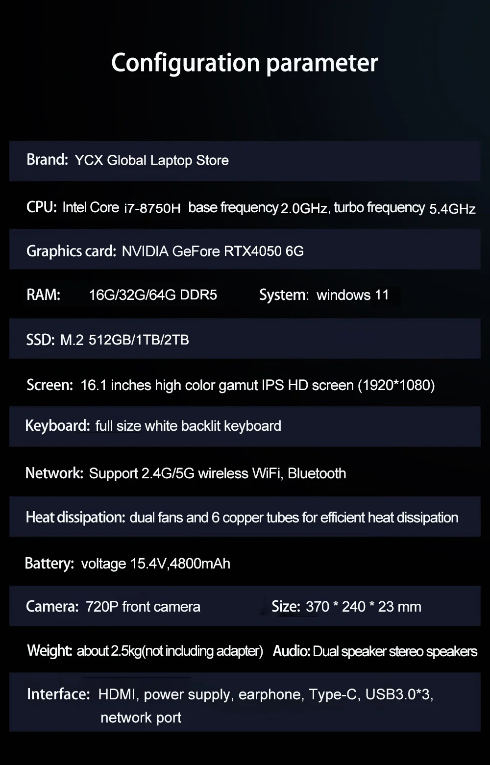 S6 Laptop Gamer Intel Core I9-13900HK RTX4050 6G 16.1 Inch 4800mah Gaming Laptop Fingerprint DDR5 144 Hz Lightweight Laptops