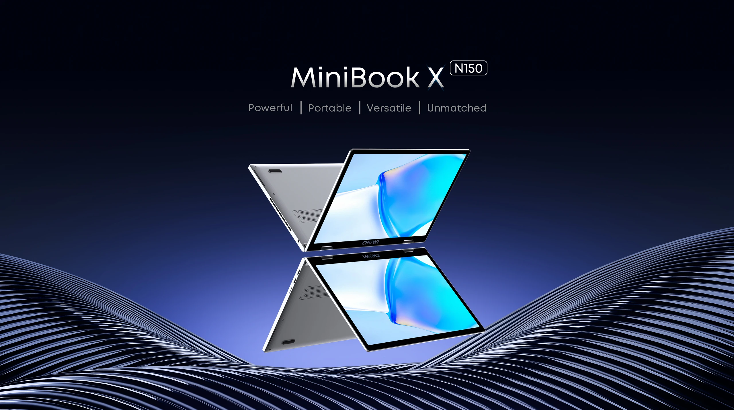 CHUWI MiniBook X Laptop Tablet 2 In 1 Intel U300/N150 10.51" FHD IPS Screen 16GB / 12GB RAM 512G SSD Windows 11 Notebook PC