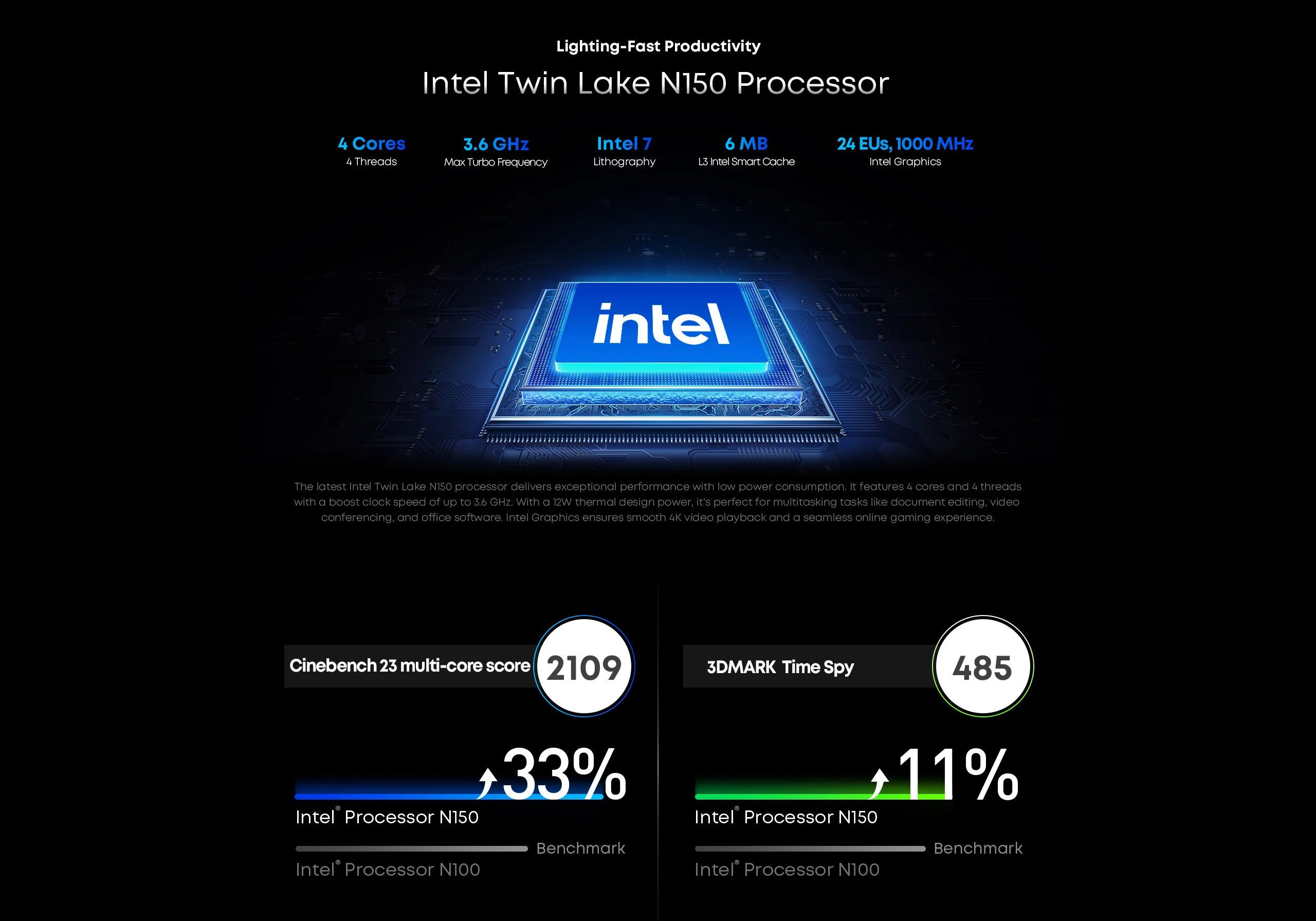 CHUWI MiniBook X Laptop Tablet 2 In 1 Intel U300/N150 10.51" FHD IPS Screen 16GB / 12GB RAM 512G SSD Windows 11 Notebook PC