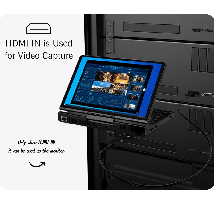 【Hot Sale】GPD Pocket4  Latest AMD AI 9 HX 370/8840U 64GB 2TB NVMe 8.8" 2560×1600 144Hz 2-in-1 Laptop Tablet Palm Size MiniPC