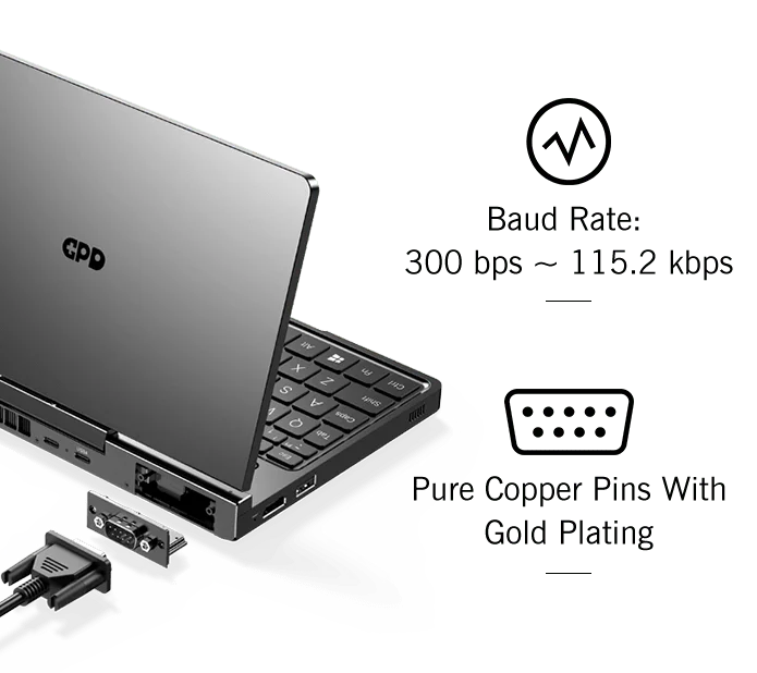 【Hot Sale】GPD Pocket4  Latest AMD AI 9 HX 370/8840U 64GB 2TB NVMe 8.8" 2560×1600 144Hz 2-in-1 Laptop Tablet Palm Size MiniPC