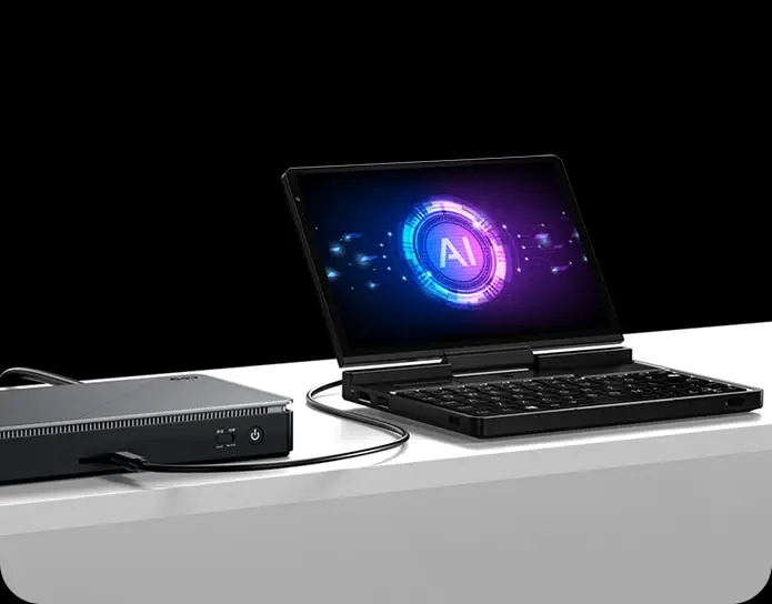 【Hot Sale】GPD Pocket4  Latest AMD AI 9 HX 370/8840U 64GB 2TB NVMe 8.8" 2560×1600 144Hz 2-in-1 Laptop Tablet Palm Size MiniPC