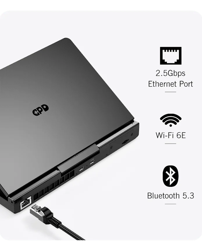 【Hot Sale】GPD Pocket4  Latest AMD AI 9 HX 370/8840U 64GB 2TB NVMe 8.8" 2560×1600 144Hz 2-in-1 Laptop Tablet Palm Size MiniPC