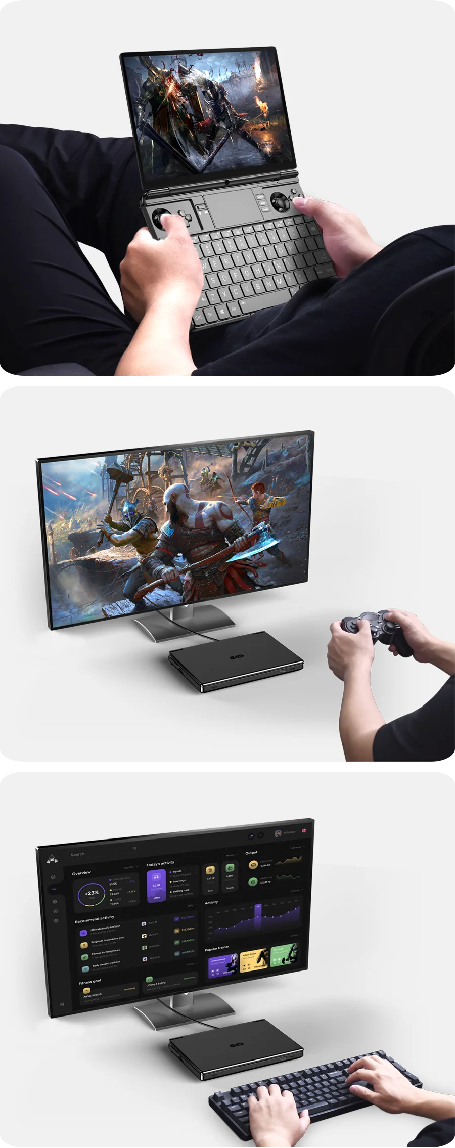 GPD WIN Max 2 2026 10.1 Inch AMD AI 9 HX 370/8840U Windows11 Gaming PC Laptop Notebook Portable Game Computer 64GB RAM 2TB Nvme