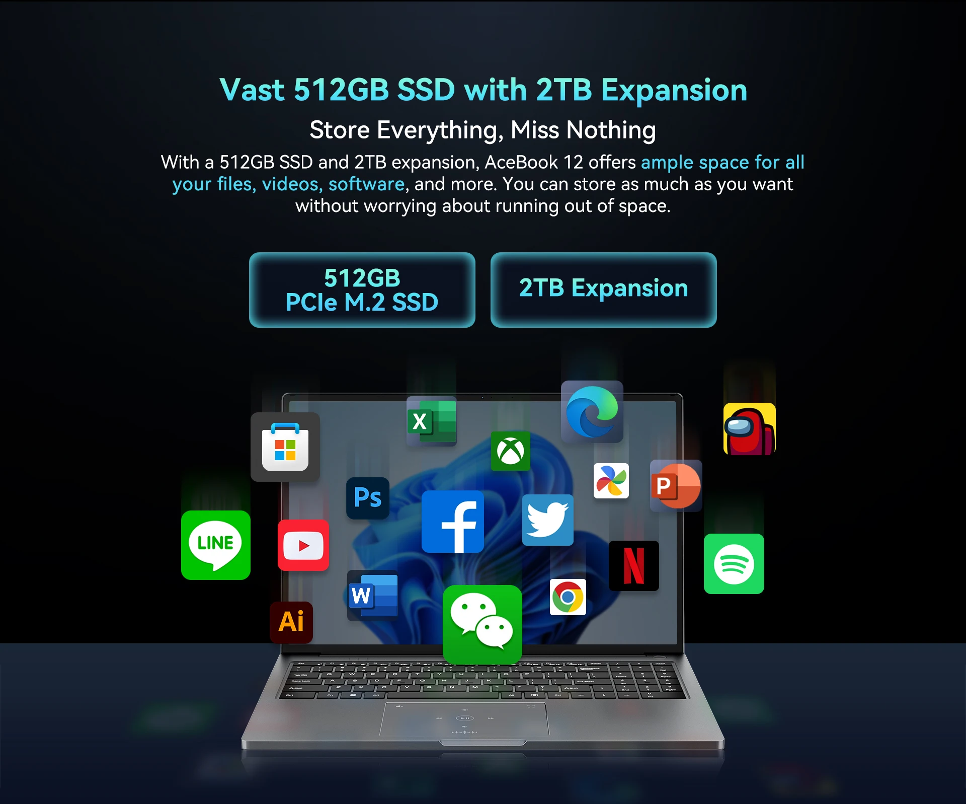 Blackview Laptop Acebook 12, Laptop 16 Inch, 16GB DDR4, 512GB SSD, Windows 11 Pro, Intel Core I5-1030NG7, 57Wh Battery, Notebook