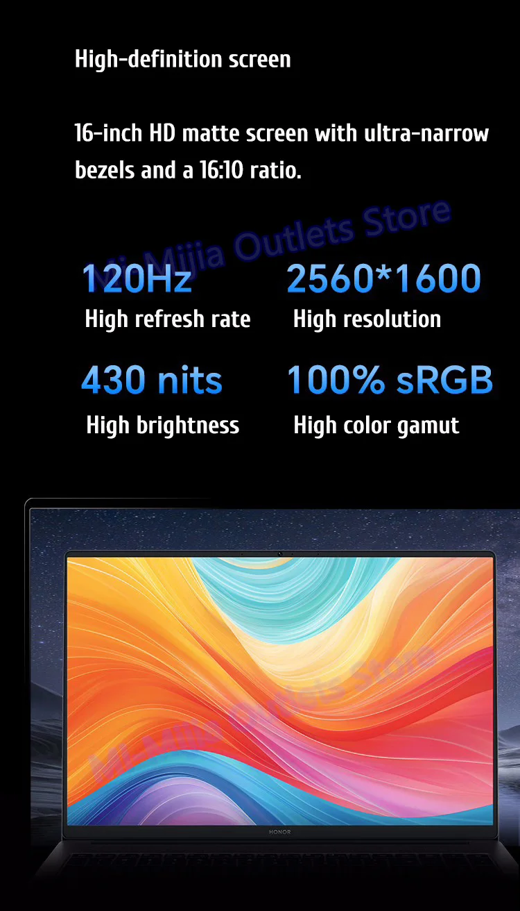New HONOR Laptop MagicBook X14 X16 2026 120Hz Ultra 5 24GB 1TB Computer PC Notebook Ultrabook Win 11pro XIAOMI Notebook