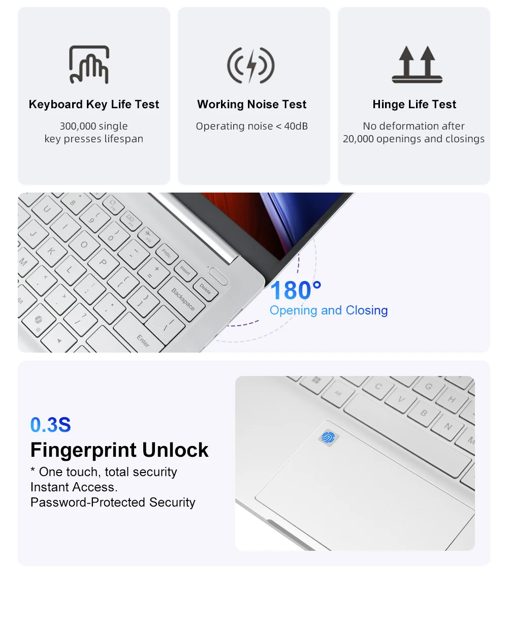 Ninkear 14 Inch Laptop AMD Ryzen 5 6600H 16GB LPDDR5 RAM 512GB SSD 2.2K IPS Display 100% sRGB Ultra Slim 1KG Notebook PC WiFi 6 Bluetooth 5.3 Fingerprint Unlock PD65W Fast Charge Metal Body