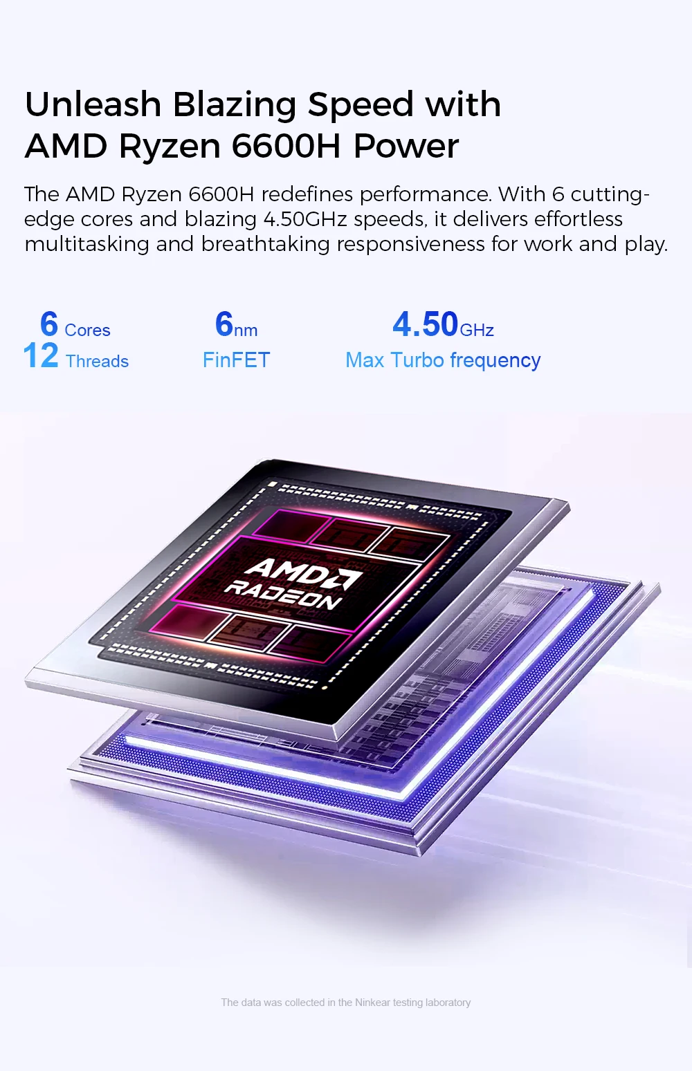 Ninkear 14 Inch Laptop AMD Ryzen 5 6600H 16GB LPDDR5 RAM 512GB SSD 2.2K IPS Display 100% sRGB Ultra Slim 1KG Notebook PC WiFi 6 Bluetooth 5.3 Fingerprint Unlock PD65W Fast Charge Metal Body