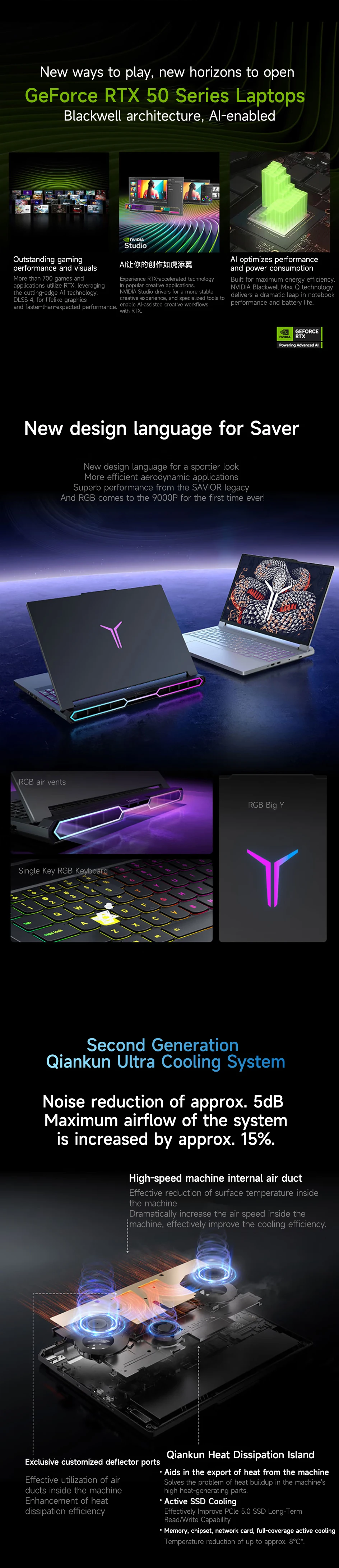 Lenovo Gaming Laptop LEGION Y9000P 2025 Supreme Edition 16-inch 240Hz Ultra9-275HX 32GB+1TB RTX5070T/RTX5080 Gaming Notebook PC