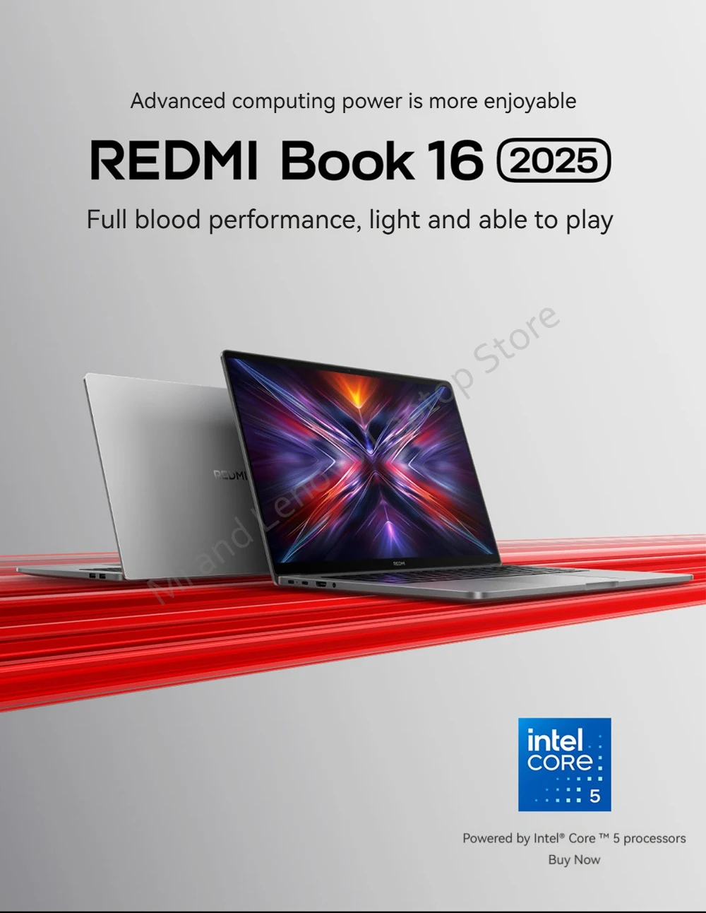 【World Premiere】Xiaomi REDMI Book 16 2025 Core5-220H 16GB/32GB+512GB/1TB 16inch 2.5K 120Hz Screen