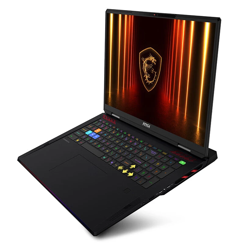 2026 MSI Raider A18 HX Gaming Laptop 2.5K QHD 240Hz IPS Screen Notebook AMD R9-9955HX3D 16GB 1TB RTX5070Ti Netbook Computer PC