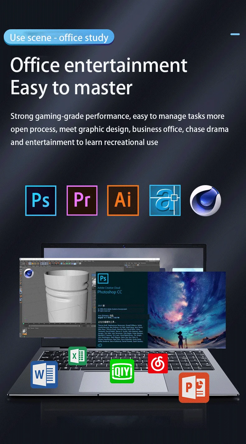 2025 New Ultraslim Dedicated Gaming Laptop 15.6 Inch Intel Core i7-1260+MX550 4Gvideo  NVIDIA   RAM Fingerprint office Notebook