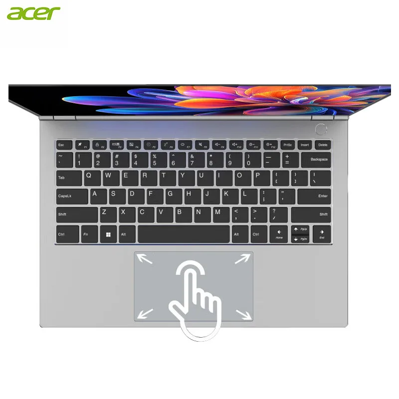 2025 Acer Extraordinary Go Pro Laptop 14 Inch 2.8K 120Hz IPS Screen Notebook Intel Core 7-240H 32GB 1TB Intel Graphics Netbook