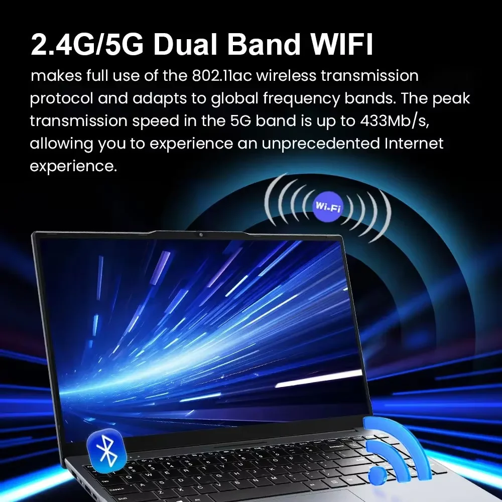 [3-Year Warranty] 2026 15.6" Ultra Slim Laptop Intel Core I9-9900  32GB RAM 2TB SSD 1080P FHD Windows 11 High-Performance Portable Notebook
