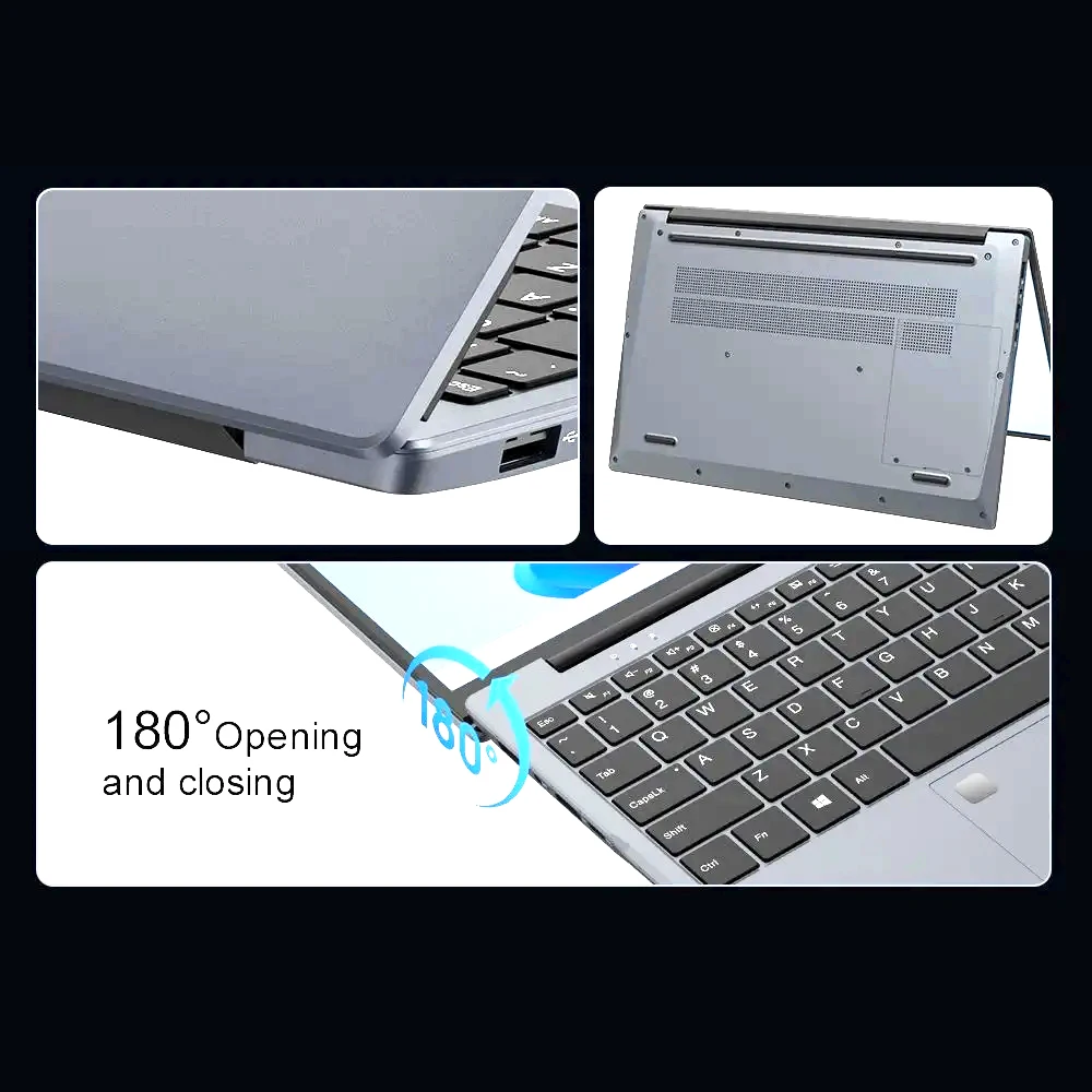 Xiaman 2026 15.6" Portable Laptop Computer 16Gb Ram 1Tb Ssd Intel Core I3 Office Windows 11 Notebook Pc with Backlit Fingerprint