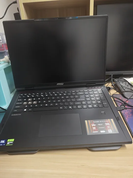 2025 MSI Raider 18 HX AI Gaming Laptop 18 Inch 4K Mini LED 120Hz UHD+ Screen Netbook Ultra 9-285HX RTX5080 64GB 4TB Notebook PC