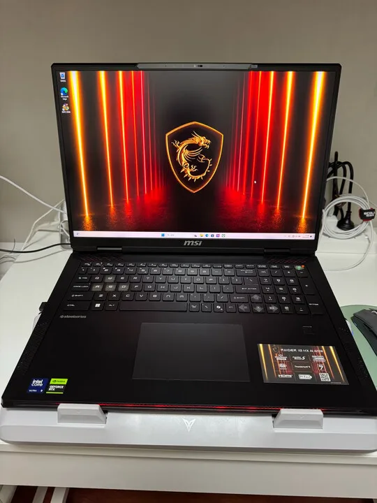 2025 MSI Raider 18 HX AI Gaming Laptop 18 Inch 4K Mini LED 120Hz UHD+ Screen Netbook Ultra 9-285HX RTX5080 64GB 4TB Notebook PC