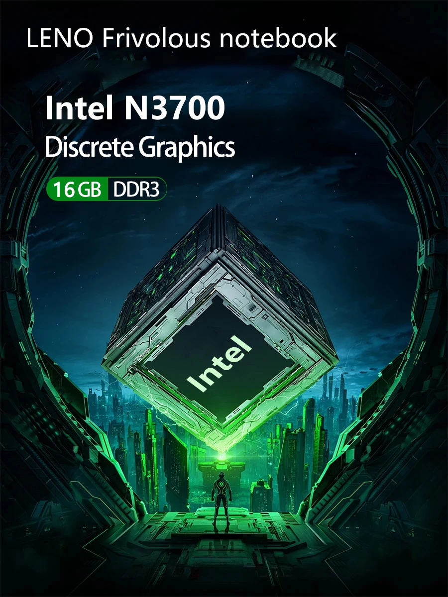 NAIWO Laptop Intel N3700 15.6" IPS FHD Intel 4405U Laptop 16GB 2TB SSD 5000mAh Battery Windows 11 Office Laptop Thin and Light