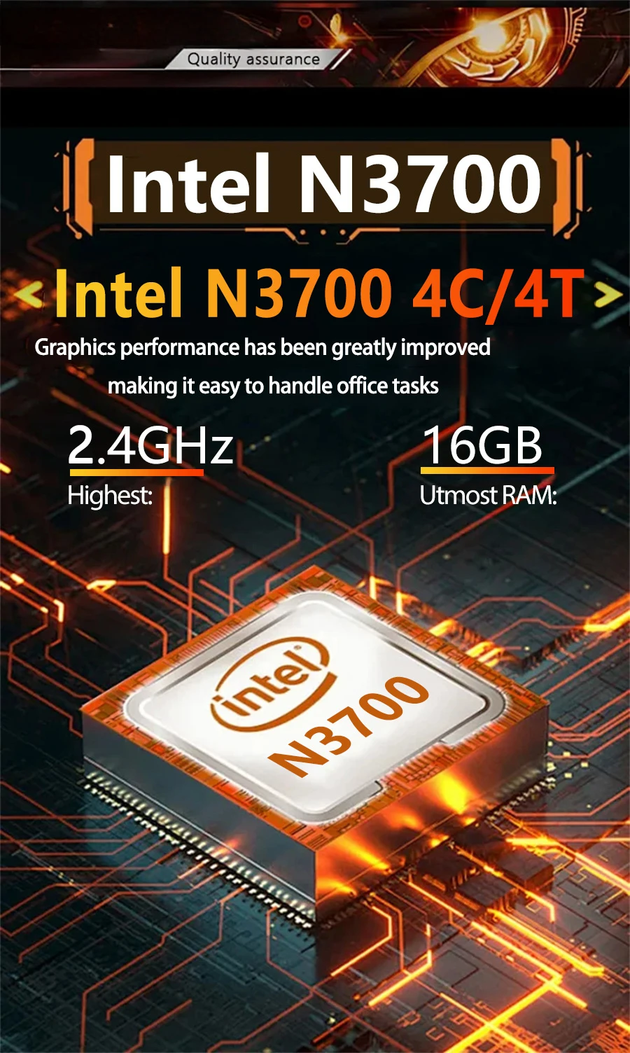 NAIWO Laptop Intel N3700 15.6" IPS FHD Intel 4405U Laptop 16GB 2TB SSD 5000mAh Battery Windows 11 Office Laptop Thin and Light