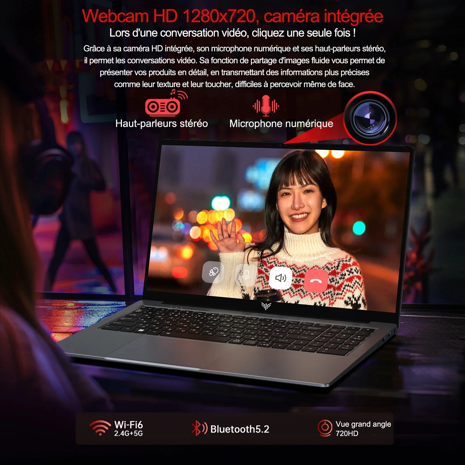 ACEMAGIC S16 Laptop 16Inch Gaming Laptop - Ryzen 7 H255 - 24GB LPDDR5 512B NVMe SSD - AMD Radeon 780M - WiFi6 - BT5.2 - Windows 11 Pro