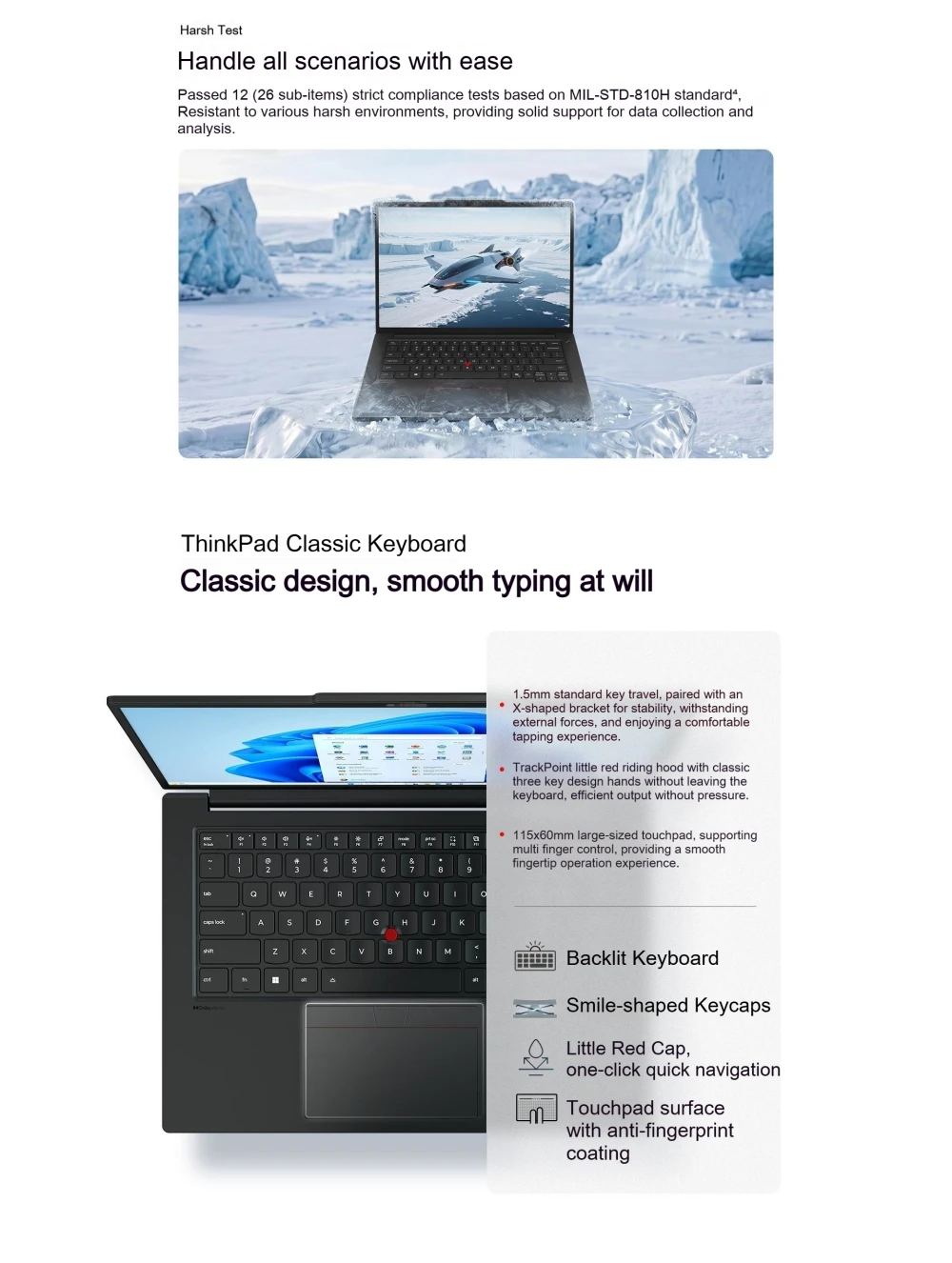 Lenovo ThinkPad T14p laptop 2026 Intel Ultra 5 338H 32G LPCAMM2/1TB SSD 14.5-inch 3K 120Hz High-performance Engineer's Notebook