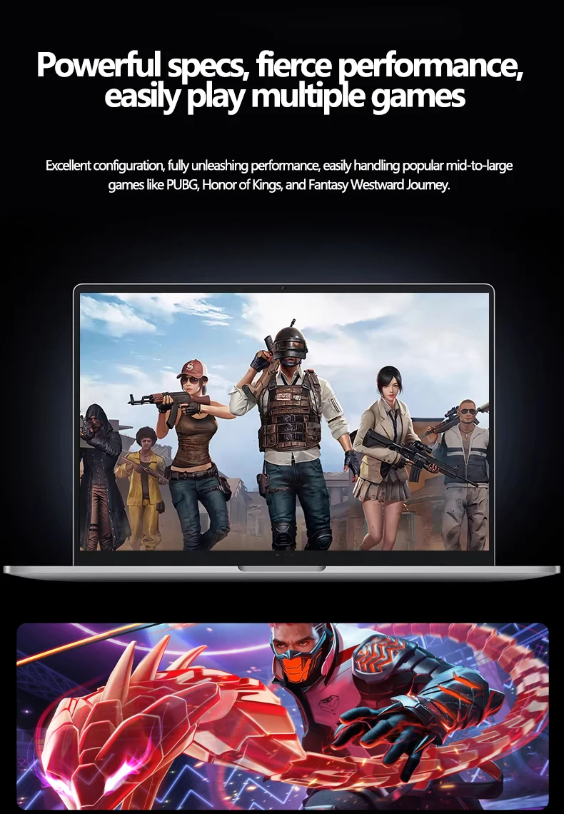 NAIWO HOT 15.6" Laptop 32GB 2TB Windows 11 Intel Core i9 9900 Gaming Computer PC 1920*1080 HD Gamer office Ultra Slim Notebook