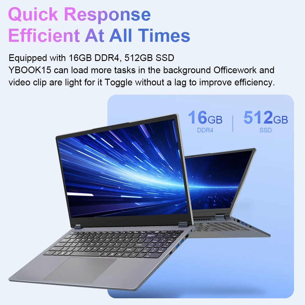 Ninkear YBOOK15 15.6 Inch 2-in-1 Laptop AMD Ryzen 3 3250U 16GB DDR4 RAM 512GB SSD Convertible Notebook 360° Flip Touchscreen FHD Display Radeon Vega 3 Graphics USB-C HDMI WiFi Bluetooth Portable Windows Laptop