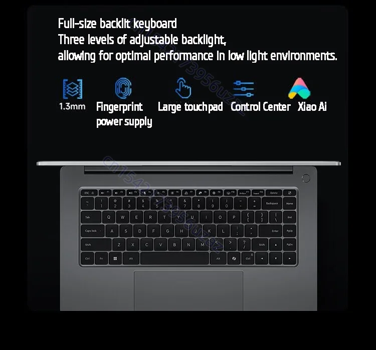 Xiaomi Redmi Book 16 2026 Laptop 16" 2.5K 120Hz Intel Core Ultra 5 125H 16GB+1TB SSD Win11PRO Office Notebook 80Wh Battery