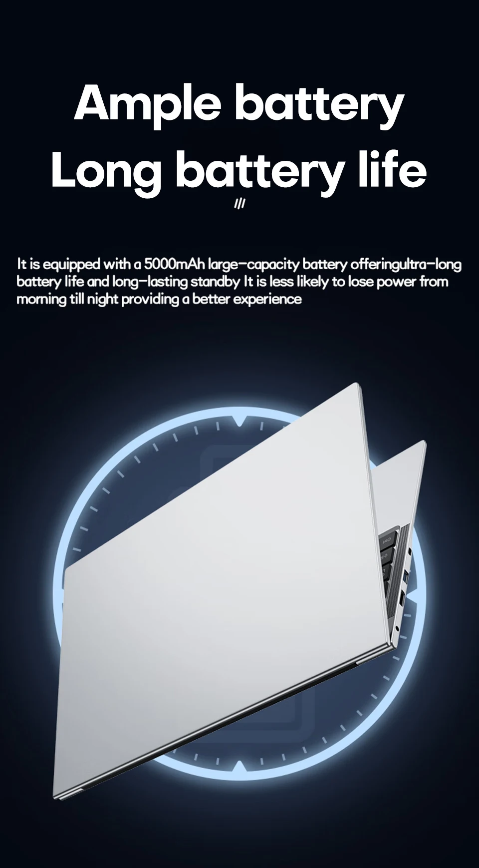 Xiaman 17.3 inch Intel Pentium Gold 6500Y Laptop Computer Windows 11 Pro 16Gb RAM 512GB SSD Portable Notebook Pc Backlight Office Study Laptops