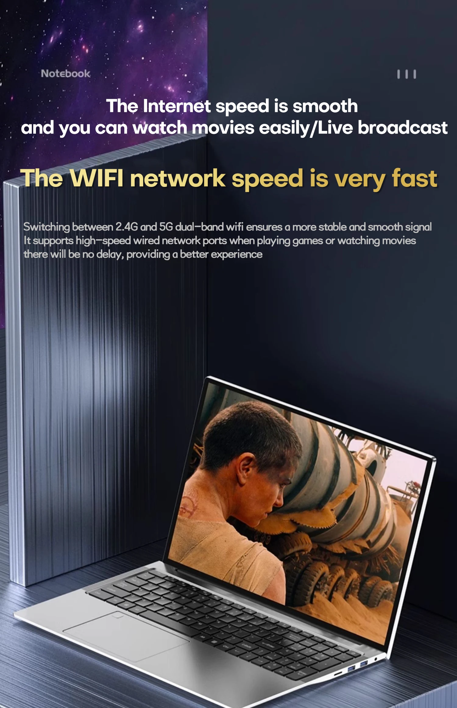 Xiaman 17.3 inch Intel Pentium Gold 6500Y Laptop Computer Windows 11 Pro 16Gb RAM 512GB SSD Portable Notebook Pc Backlight Office Study Laptops