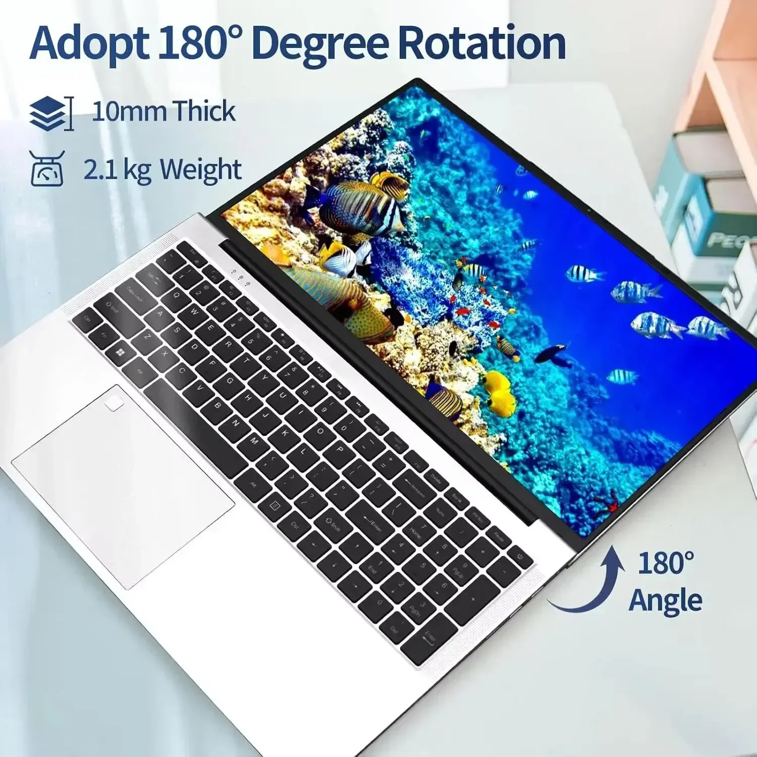 Xiaman 2026 NEW  Business Intel 17.3" Laptop Computer Intel Pentium 6500Y Notebook Computer 16GB RAM 1TB 2TB SSD 1920*1080P Laptops Notebook Windows 11 Fingerprint Office Learning Entertainment Computer PC
