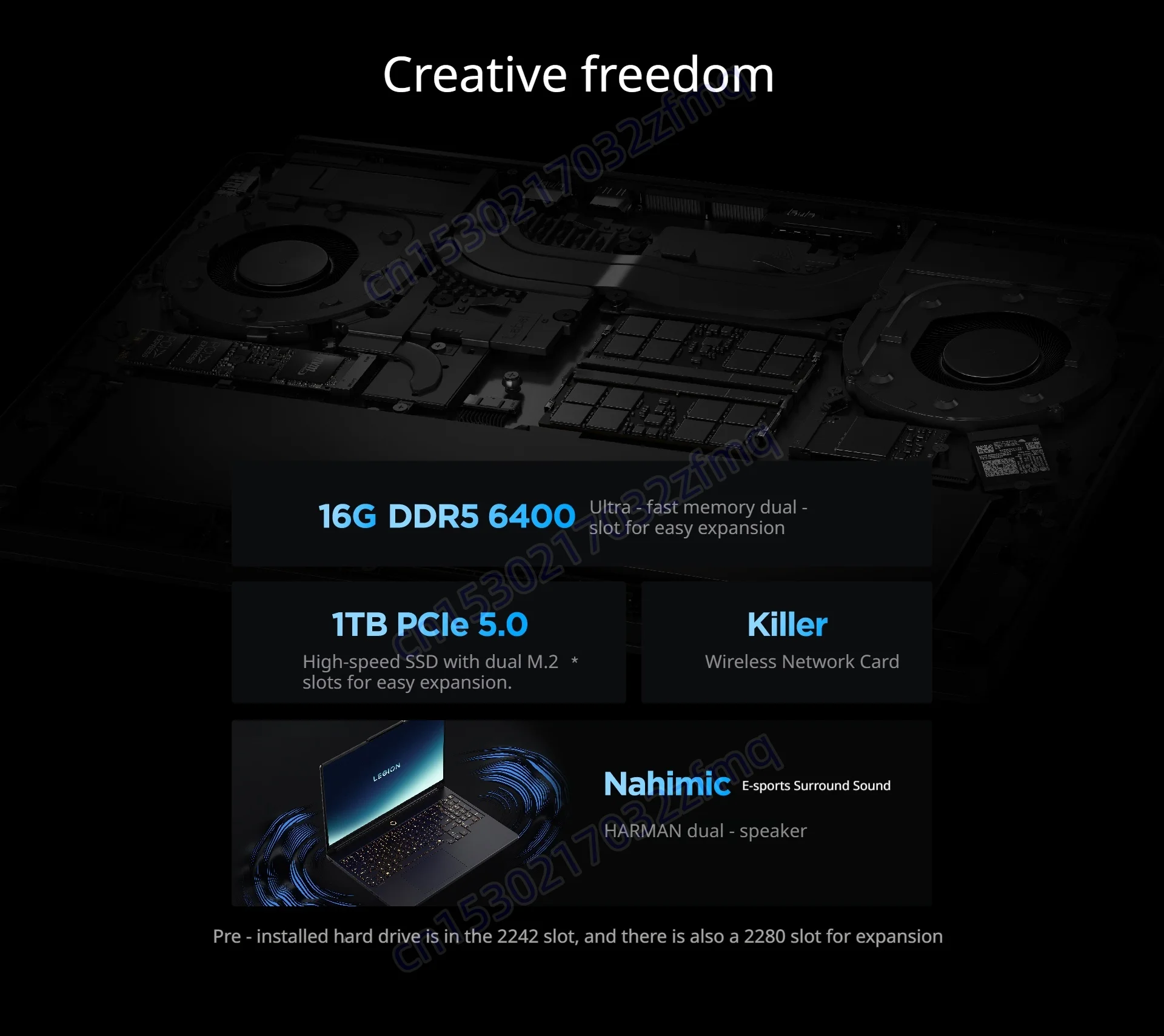 Lenovo Legion Y7000X 2026 E-sports Gaming Laptop Intel Core Ultra 7 251HX 32GB 1TB SSD RTX5060 15.3inch 165Hz -Notebook PC