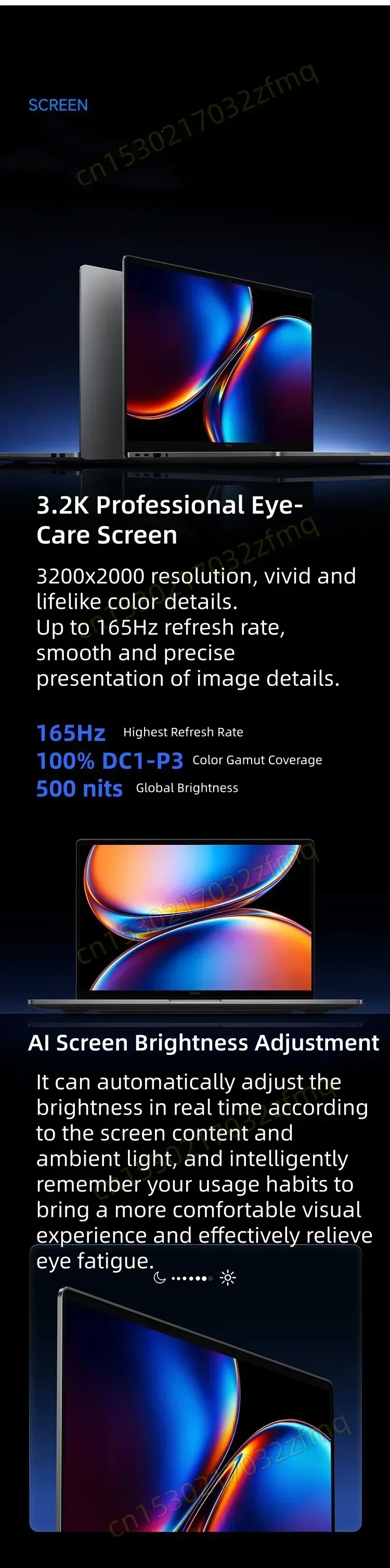 2026 Xiaomi REDMI Book Pro 16 Laptop Ultra5-338H/UltraX7-358H 32GB 1TB SSD 16inch 3.2K 165Hz Screen MI Notebook PC