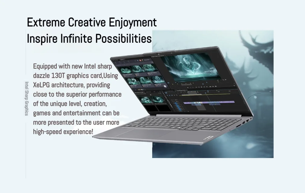 Lenovo ThinkBook 16+ Laptop Ultra 7 255H/ Ultra 9 285H Intel Arc 140T 32BG DDR5 1T SSD 16-inch 3.2K 165Hz Screen Notebook PC
