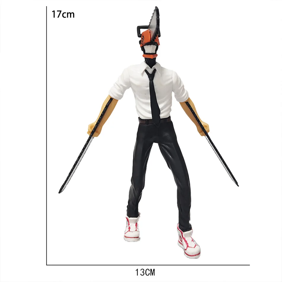 14cm Chainsaw Man Anime Figure Power/Denji Action Figure PVC Chainsaw Man Noodle Stopper Figurine Adult Collection Model Toys