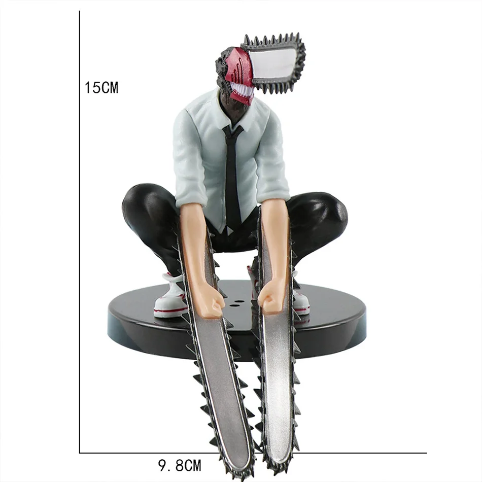 14cm Chainsaw Man Anime Figure Power/Denji Action Figure PVC Chainsaw Man Noodle Stopper Figurine Adult Collection Model Toys
