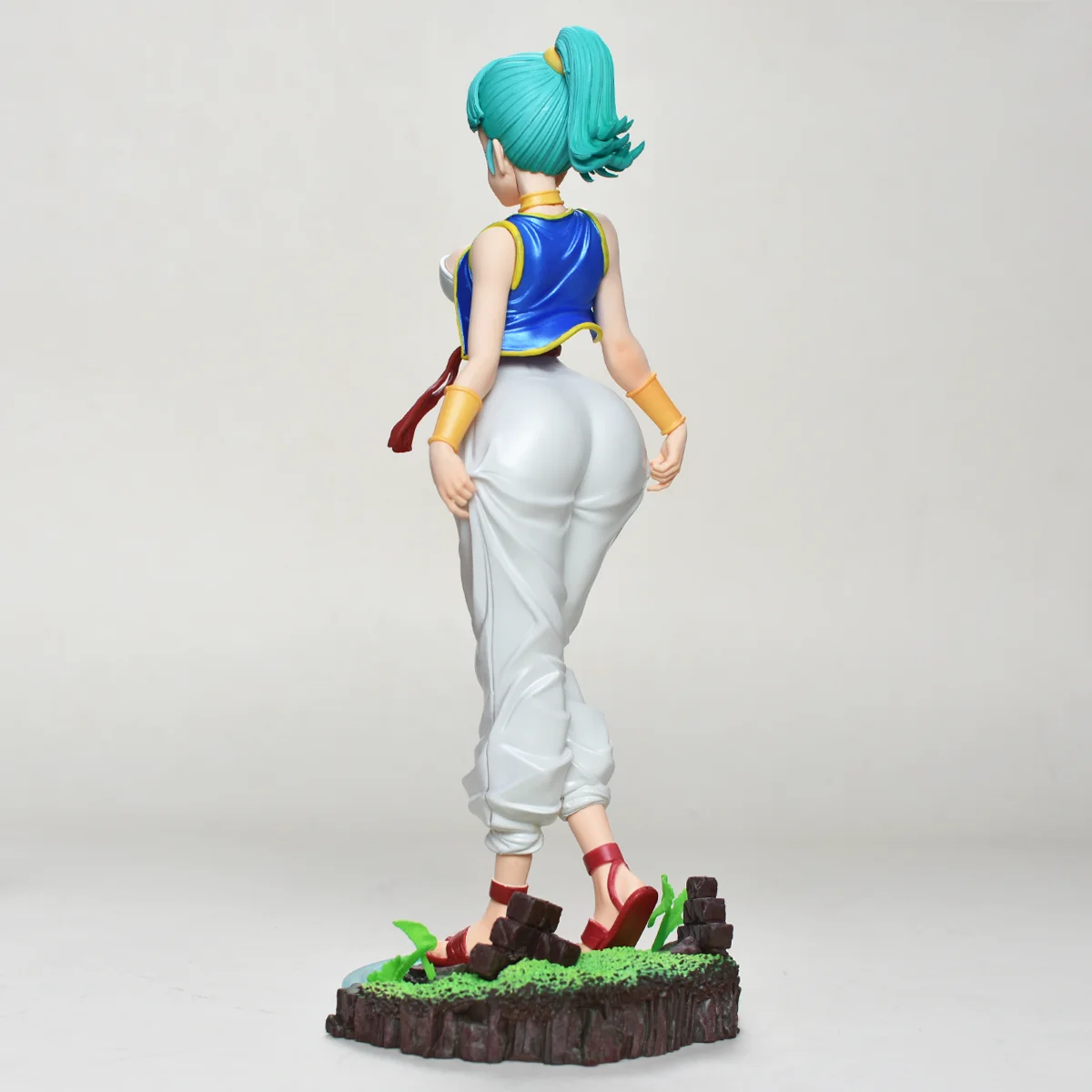 11.02in/28cm Anime Dragon Ball Z Figure Bulma Anime Figures  PVC Action Figures Collection Model Toys For Christmas Gifts