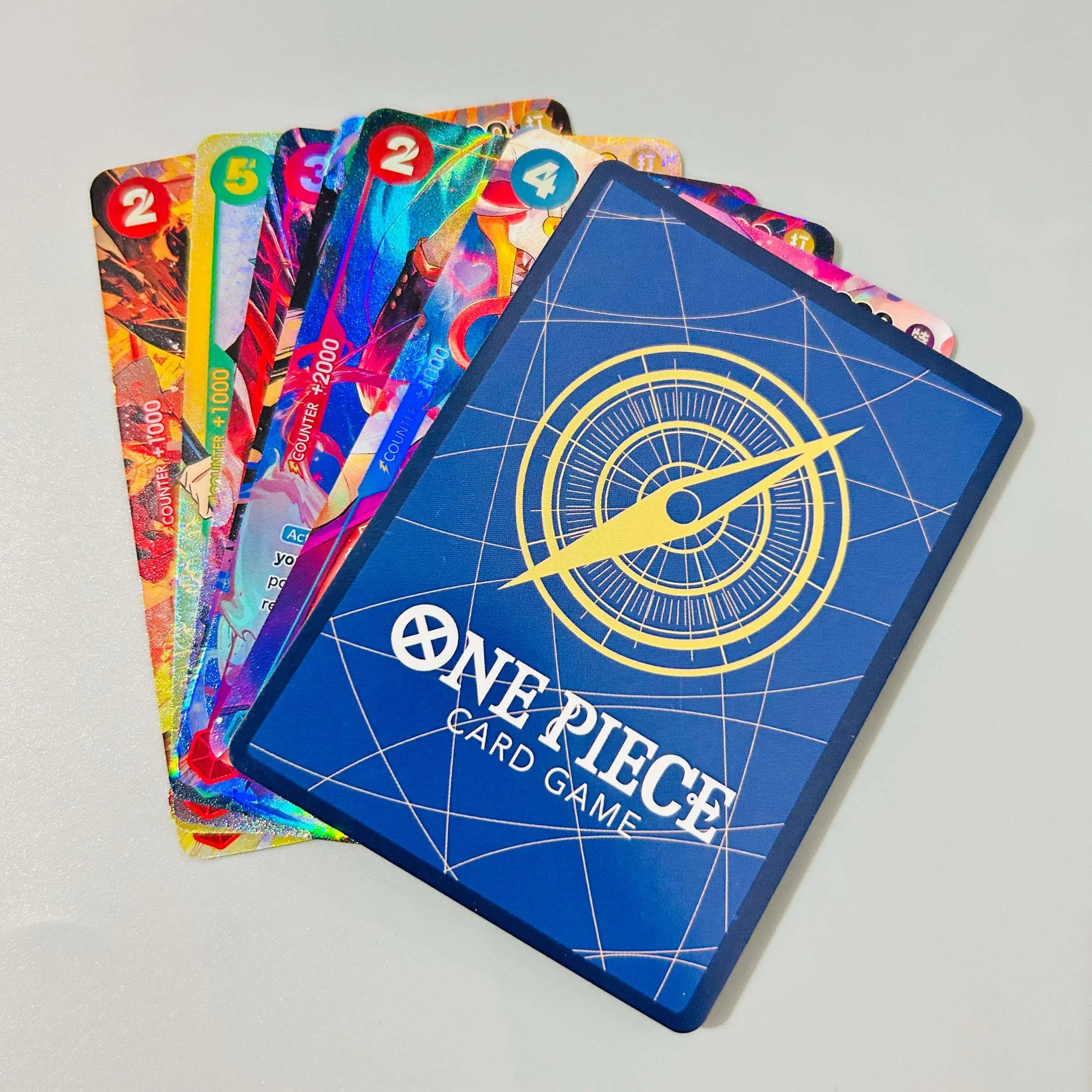 One Piece Nami OP01-016 R Card English Version Holographic Texture Cards Perfect Condition DIY Premium Anime Collection Card