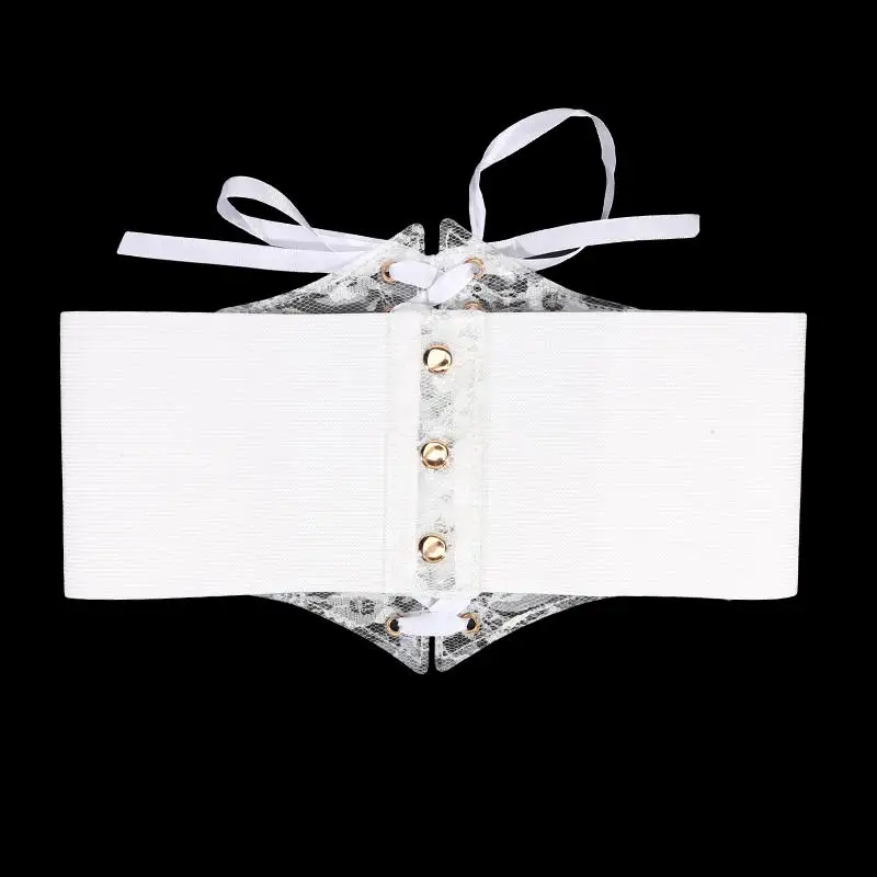 Fashionable Waistband Women's Lace-up Corset Belt, Retro Style For Ladies Suitable For Casual Wear And Special Occasions
