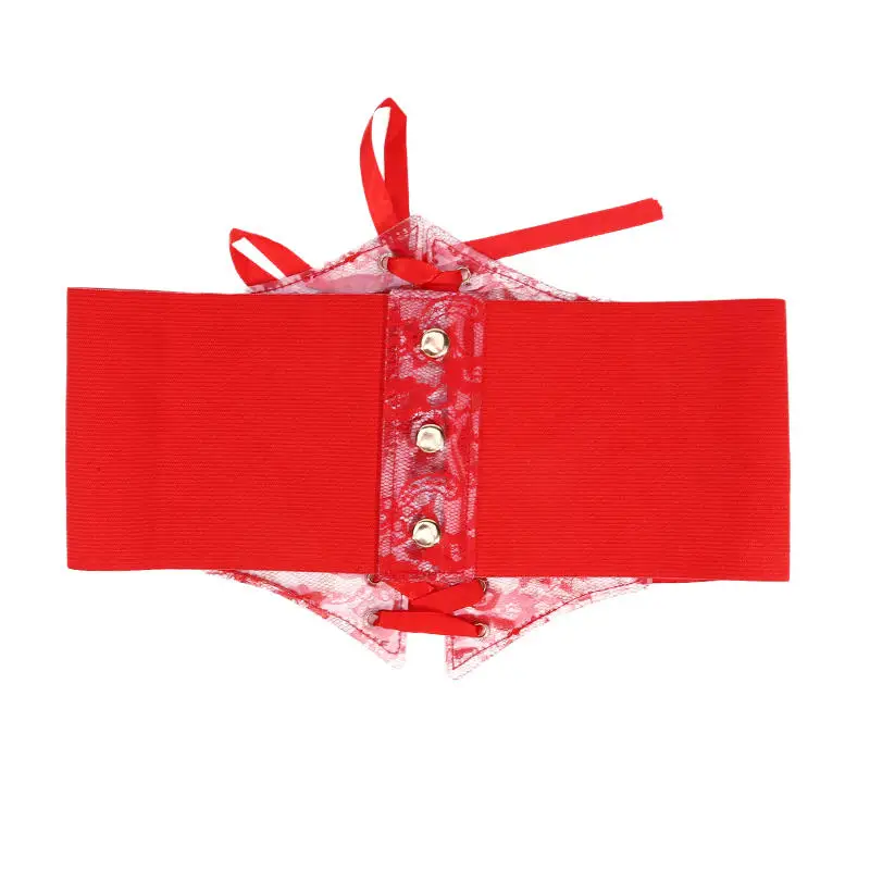 Fashionable Waistband Women's Lace-up Corset Belt, Retro Style For Ladies Suitable For Casual Wear And Special Occasions