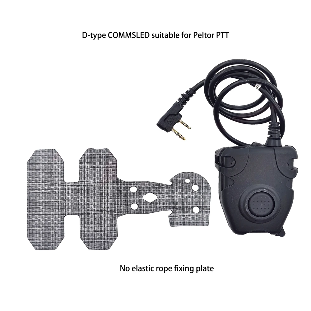 Tactical Vest Universal PTT Fixed Extension Board V60/U94 MOLLE Mounting Plate Imported