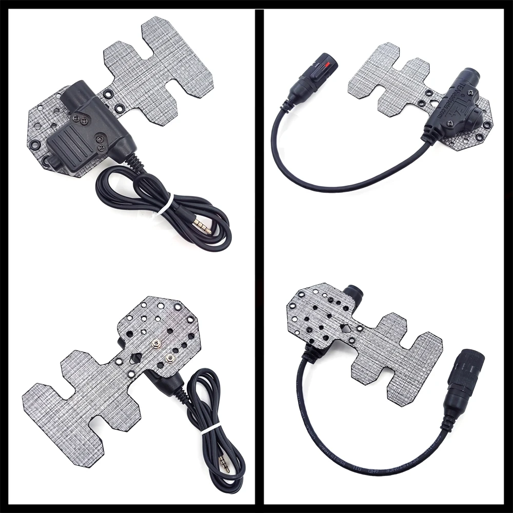 Tactical Vest Universal PTT Fixed Extension Board V60/U94 MOLLE Mounting Plate Imported