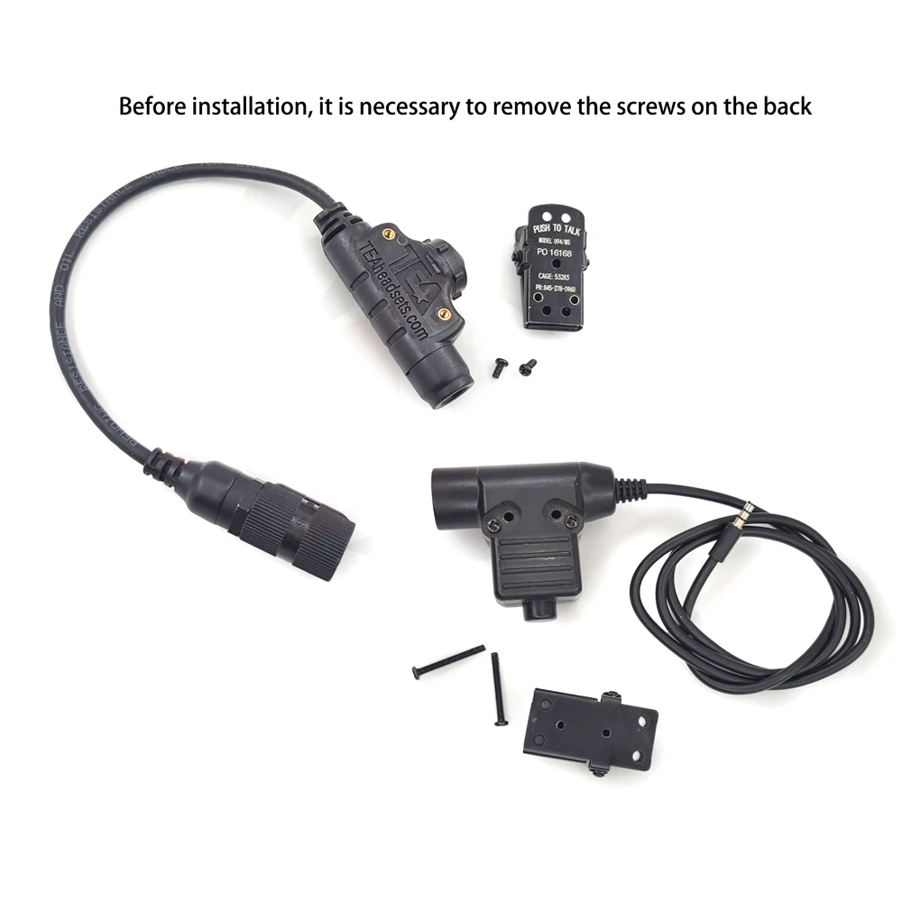 Tactical Vest Universal PTT Fixed Extension Board V60/U94 MOLLE Mounting Plate Imported