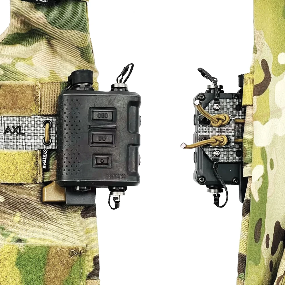 Tactical Vest Universal PTT Fixed Extension Board V60/U94 MOLLE Mounting Plate Imported