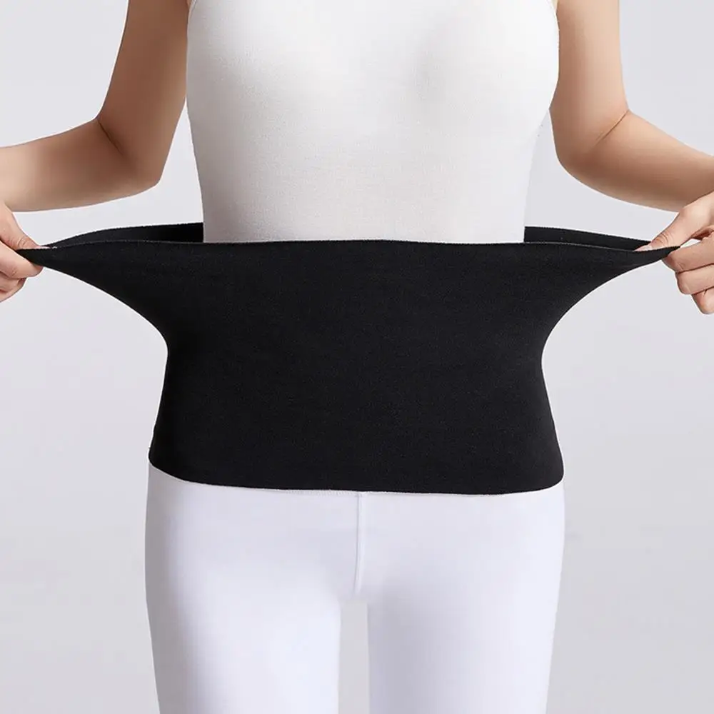 Pressure Warmer Inner Wear Waist Support Waist Protector Autumn Winter Warm Women Abdomen Back Elastic Thermal Belly Protector