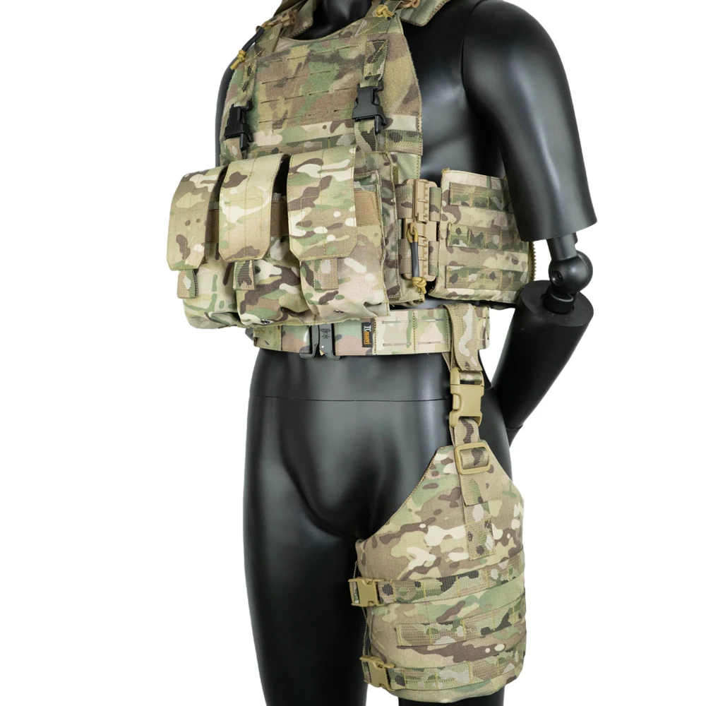 Outdoor Sports - Tactical Equipment Installation Board, Leg Hanging Board, MOLLE Accessories, Leg Straps, Sinking Accessories