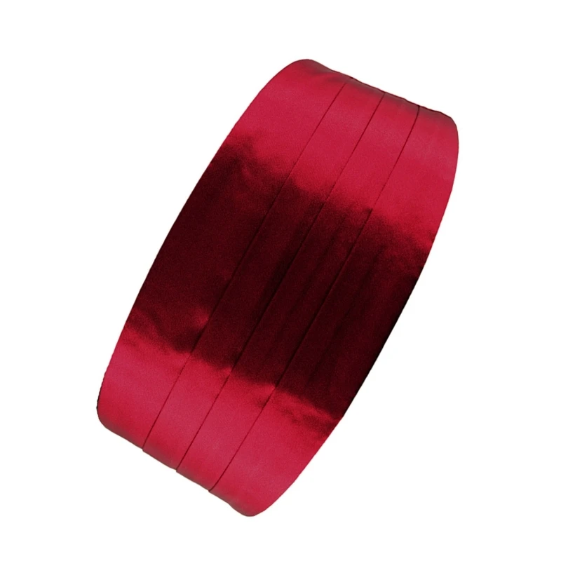 Fashion Men Cummerbund for Tuxedos Suits and Making Fashion Statement at Any Occasion Your Stylish Costume H9ED